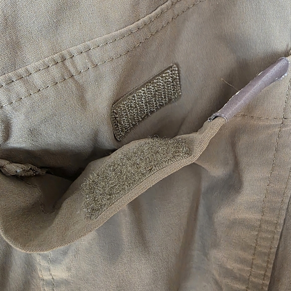 Eddie Bauer Olive Fleece Lined Tech Pants Sz 36×30 Hiking Outdoor Trails Granola - Picture 9 of 16